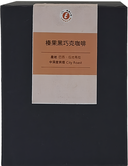 樂活e棧 苦甜榛果巧克力濾掛咖啡, 8g, 9包, 1盒