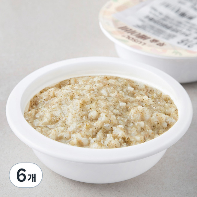 루솔 2단계 7~9개월 한우 검은 콩 비타민채 죽 이유식 216, 혼합맛(한우/검은콩/비타민채), 180g, 6개