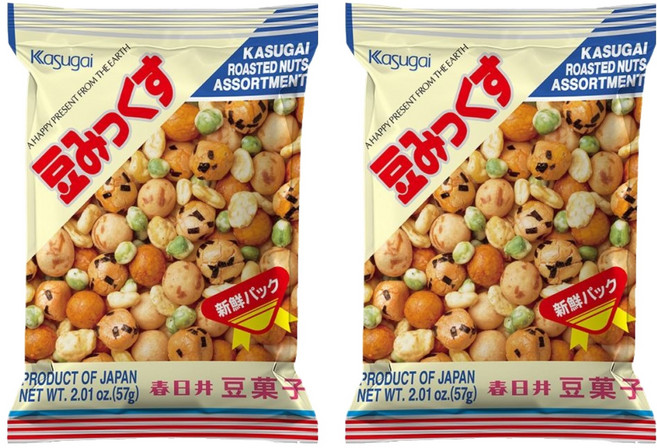 카수가이 마메믹스 과자, 57g, 2개