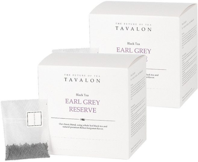 타바론 얼 그레이 리저브 홍차, 15개입, 2개, 2g