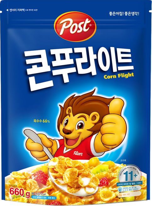 포스트 콘푸라이트 시리얼, 660g, 1개