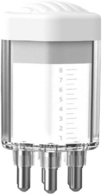 육각 두피 오일 어플리케이터, 1개, 투명