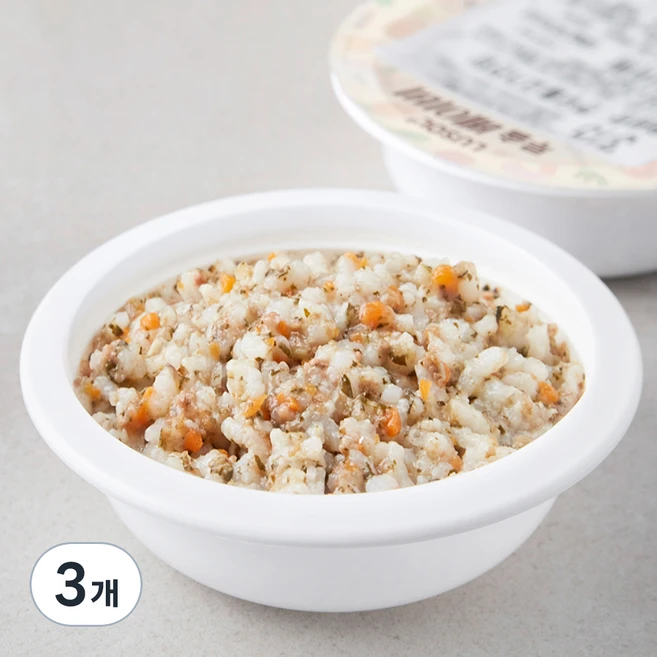 루솔 3단계 10~12개월 한우 불고기 진밥 이유식 315, 180g, 3개 - 쿠팡