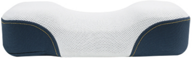 닥터바르미 메모리폼 경추베개, 쿨론 네이비 커버, 1개