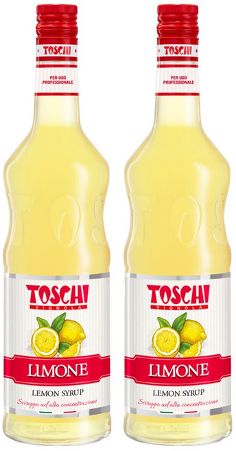 토스키 레몬 시럽, 1L, 2개