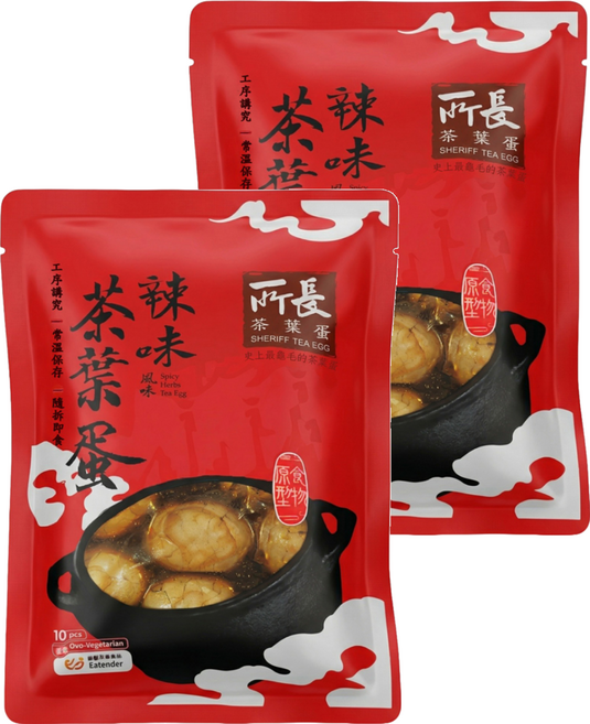 所長茶葉蛋 辣味茶葉蛋, 785g, 2包