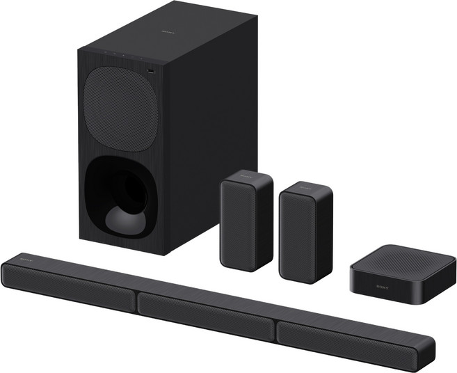 SONY 索尼 無線單件式喇叭家庭劇院 HT-S40R 5.1聲道 600W 總功率輸出, 黑色