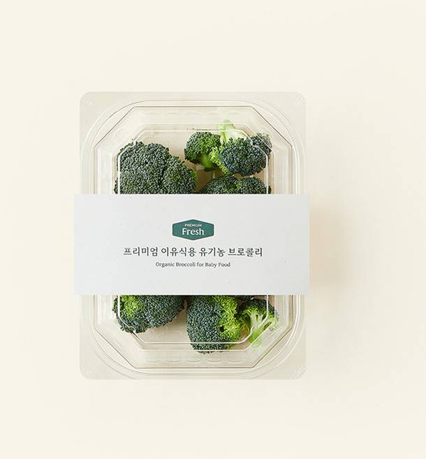 프리미엄 이유식용 유기농 브로콜리, 100g, 1개입, 1개