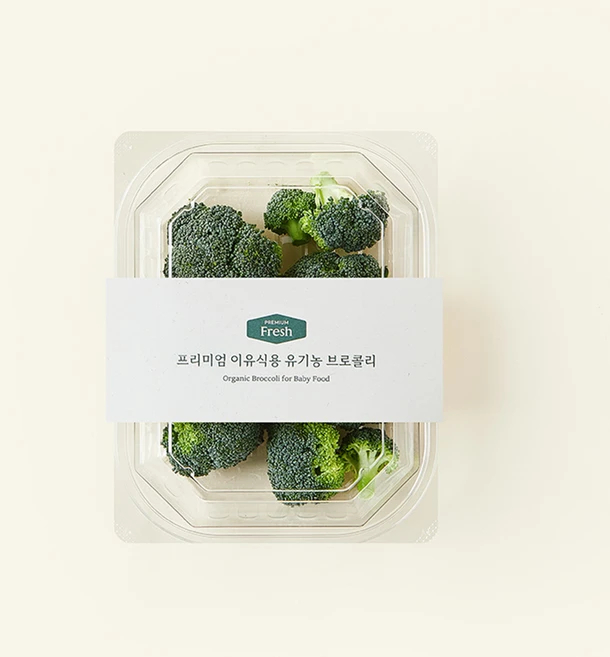 프리미엄 이유식용 유기농 브로콜리, 100g, 1개입, 1개 - 쿠팡