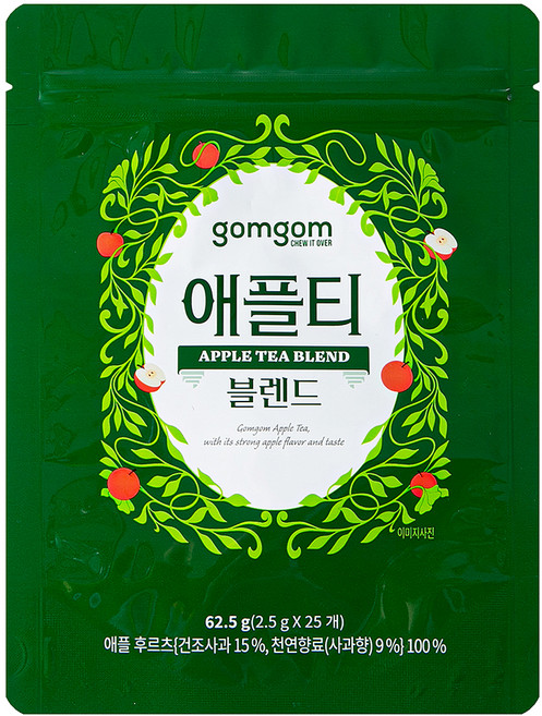 곰곰 애플티 블렌드, 2.5g, 25개입, 1개