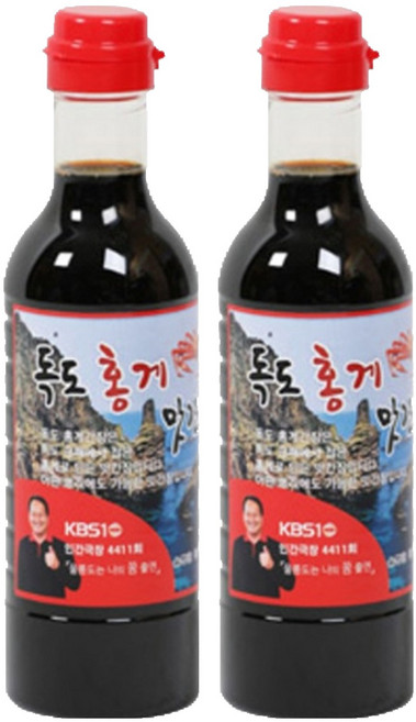 울릉도홍가네식품 독도 홍게 맛간장, 520g, 2개