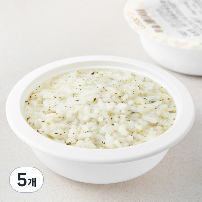 루솔 3단계 10~12개월 비타민채 애호박 진밥 이유식 343, 혼합맛(비타민채/애호박), 180g, 5개