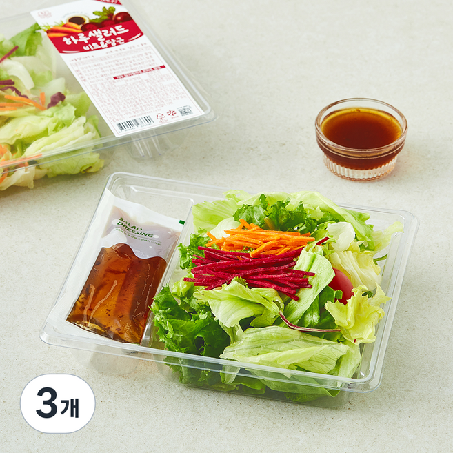 저스트그린 하루샐러드 비트 & 당근, 105g, 3개