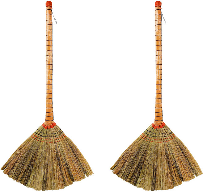 월드크린 미얀마 롱 갈대비, 2개, 랜덤 발송