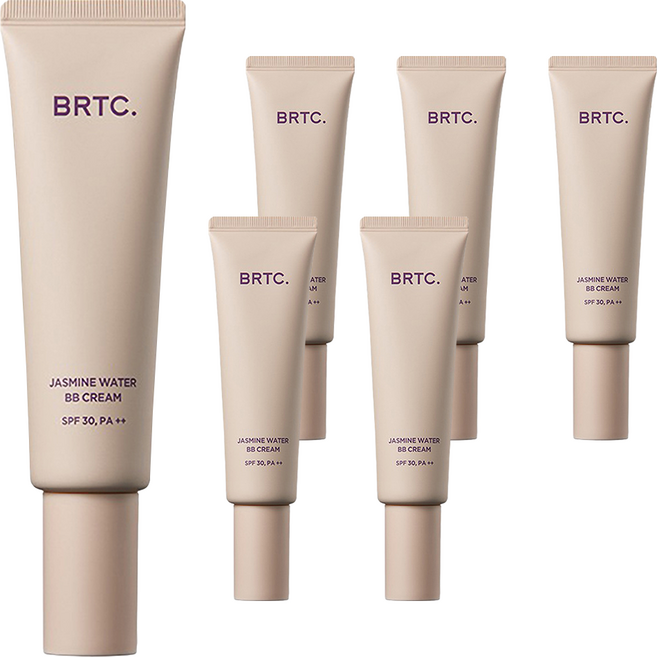 BRTC. 茉莉花水BB霜 SPF30 PA++, 粉米色, 60g, 6個