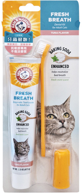 ARM&HAMMER 貓用3合1潔牙 全效, 67.5g, 1組