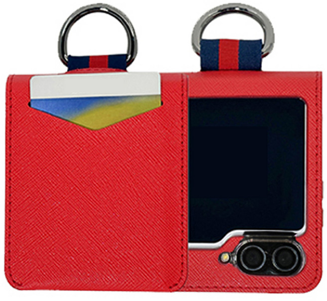 스메르 루미노스 가죽 링고리 힌지보호 카드수납 휴대폰 케이스