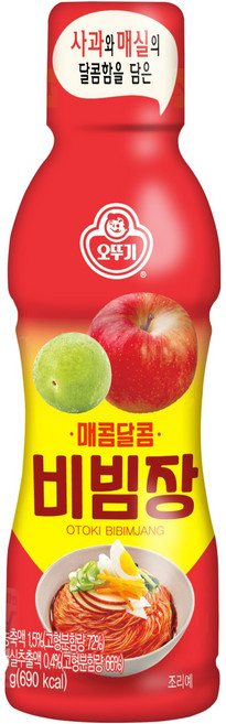 오뚜기 매콤달콤 비빔장, 300g, 1개