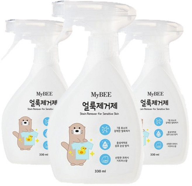 마이비 얼룩제거제, 330ml, 3개