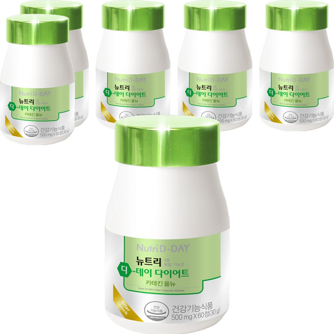 Nutri D-DAY 兒茶素孅萃錠, 60顆, 6罐