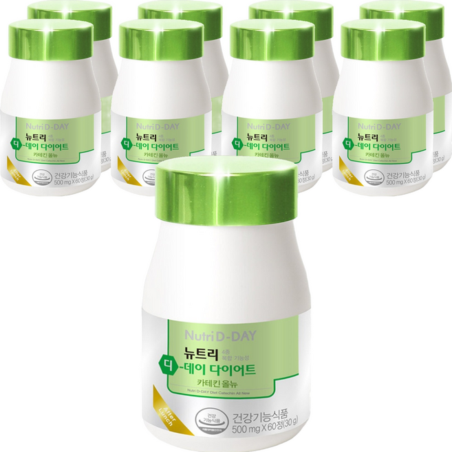 Nutri D-DAY 兒茶素孅萃錠, 60顆, 9罐