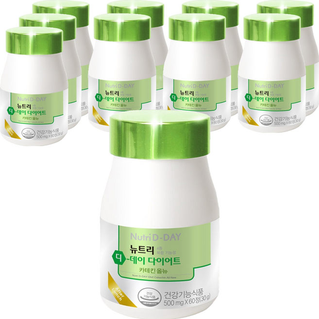 Nutri D-DAY 兒茶素孅萃錠, 60顆, 10罐