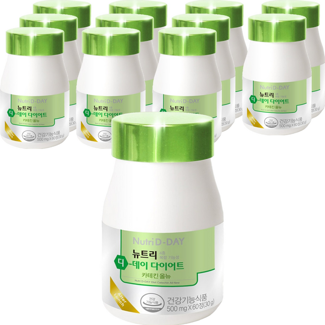 뉴트리디데이 다이어트 카테킨 올뉴, 60정, 12개