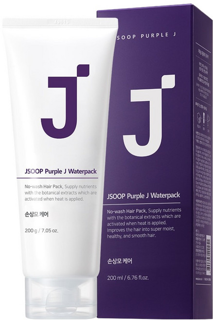 제이숲 퍼플제이 단백질 노워시 헤어팩 트리트먼트, 200ml, 1개