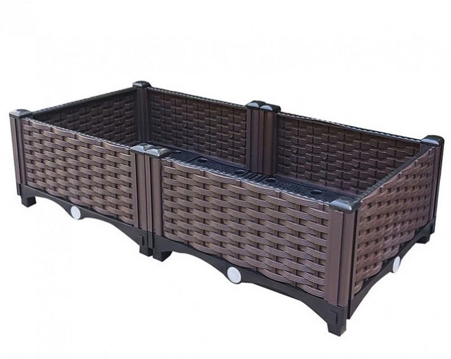 Marsh Marigold 室內裝飾園藝植栽箱, 1個, 咖啡色