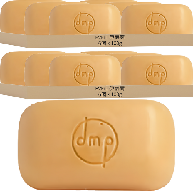 EVEIL 伊蓓爾 摩洛哥精油香水皂 蠟菊 -深層滋潤、香氛持久, 100g, 12個