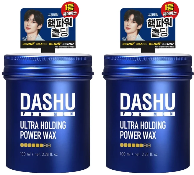 다슈 포맨 프리미엄 울트라 홀딩 파워 헤어왁스, 2개, 100ml - 쿠팡