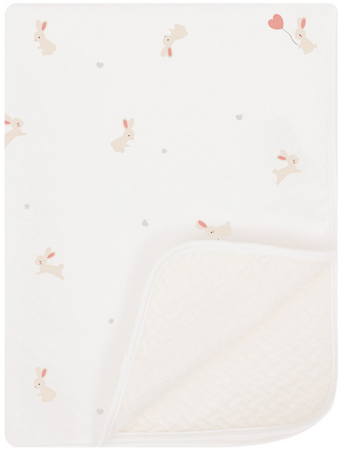 벨몽 유아용 리버시블 코튼 에어 방수요, 드리밍래빗, 1개