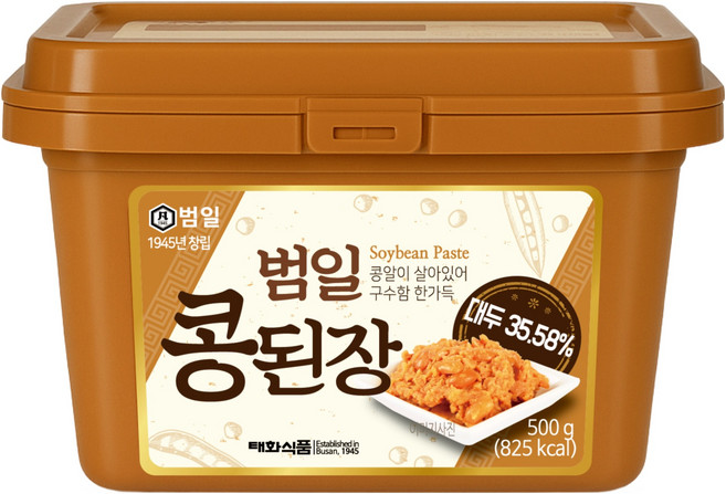 범일 콩된장, 500g, 1개