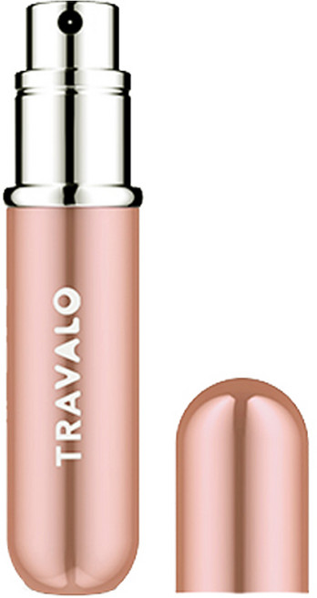 트라발로 클래식 뉴 펌핑식 충전 휴대용 향수공병 5ml, 로즈골드, 1개