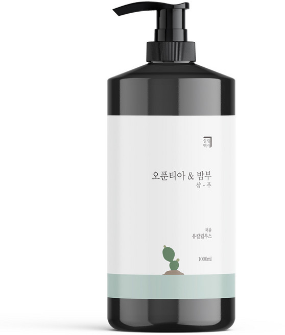 살림백서 오푼티아 앤 밤부 퍼퓸 샴푸 유칼립투스, 1L, 1개