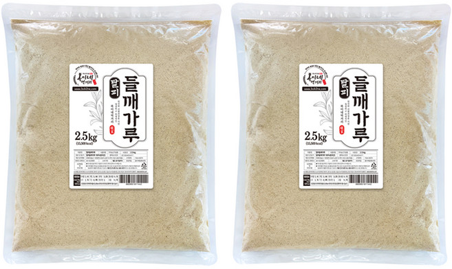 복이네먹거리 탈피 들깨가루, 2.5kg, 2개