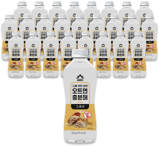 심플잇 오트면충분해 그레인, 50g, 24개