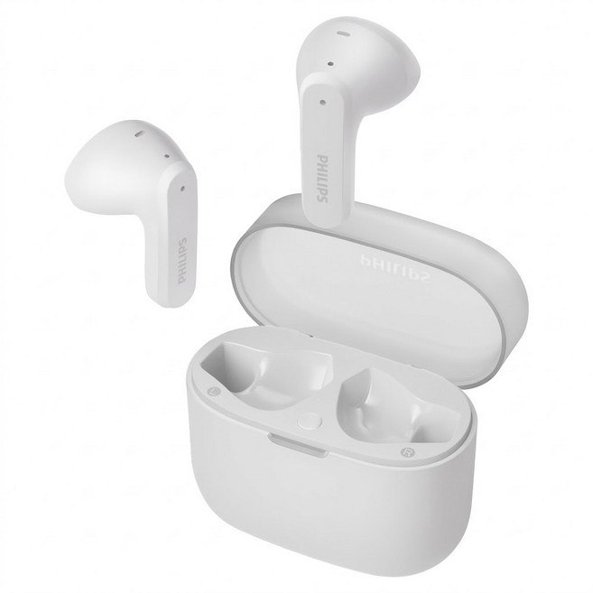 PHILIPS 飛利浦 Wireless 耳塞式 無線耳機 Bluetooth 5.3 IPX4 Waterproof Charging Case 白色 TAT2139WT