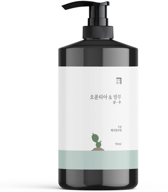살림백서 오푼티아 앤 밤부 퍼퓸 샴푸 체리블라썸, 500ml, 1개