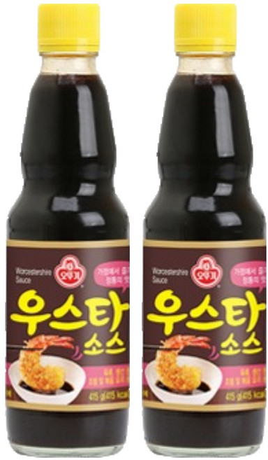 오뚜기 우스타 소스, 415g, 2개