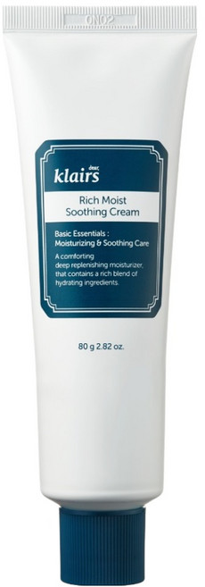 클레어스 리치 모이스트 수딩 크림, 80g, 1개