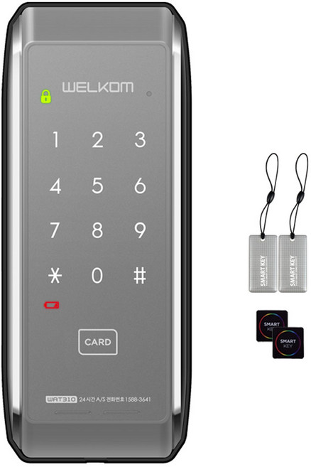 솔리티 웰콤 스마트 도어락, WAT310, 고객직접설치