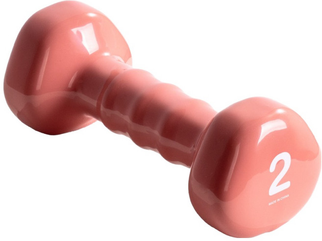 아이워너 PVC 삼각 아령, 2kg, 1개