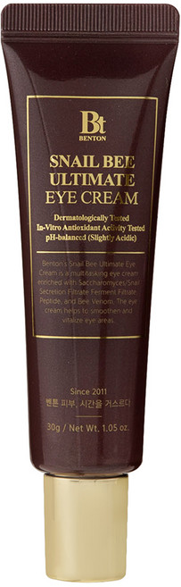 벤튼 스네일비 얼티밋 아이크림, 1개, 30g