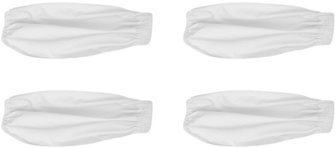 다용도 주방 작업용 방수 방유 팔토시 2p x 2개, 화이트