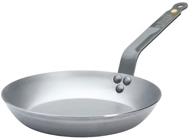 de Buyer 畢耶 原礦蜂蠟系列 法式傳統單柄平底鍋 561024 1.27L, 24cm, 1個