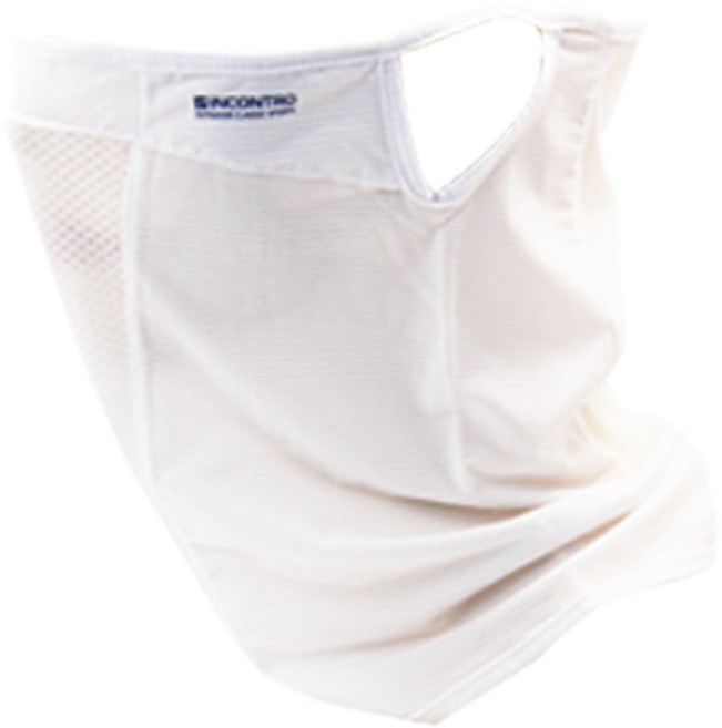 인콘트로 골프 엣지 쿨 마스크 귀걸이형, 스트라이프화이트, 1개