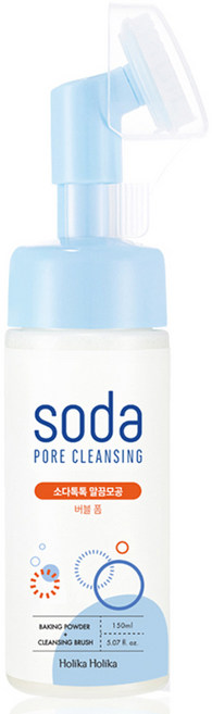 홀리카홀리카 소다톡톡 말끔모공 버블 폼, 150ml, 1개