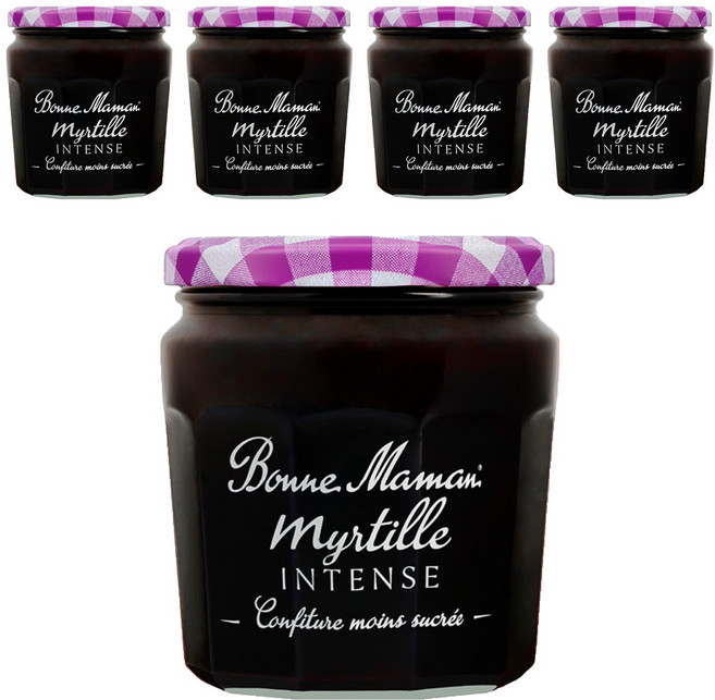 Bonne Maman 濃郁藍莓果醬, 335g, 5罐