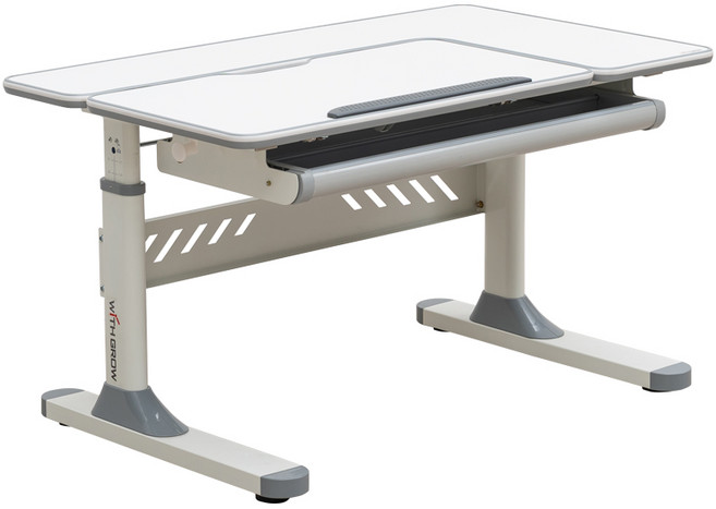 위드그로우 컴포트 높낮이 각도조절 책상 컴팩트 1000 방문설치, 그레이